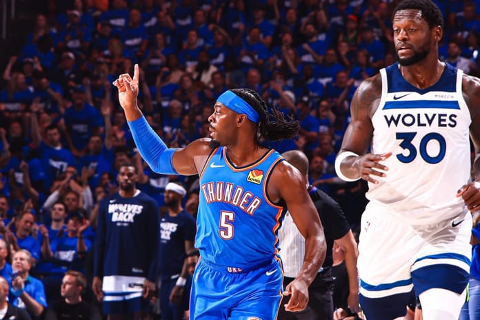 Thunder, konferans finalinde Timberwolves'u devirdi: Seride 2-0 öne geçerek final yolunda büyük avantaj yakaladı