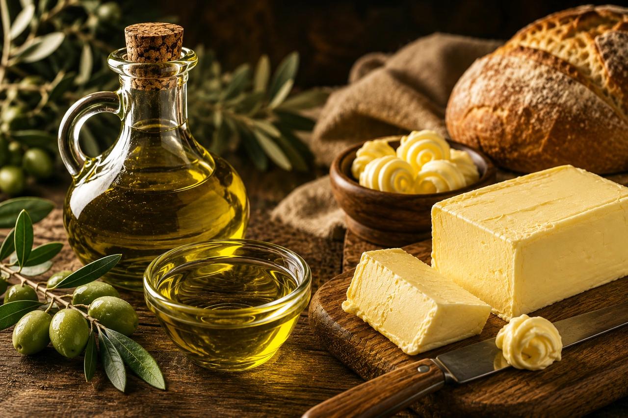 Zeytinyağı mı yoksa tereyağı mı daha sağlıklı? Sofradaki iki yağ arasındaki fark ortaya çıktı