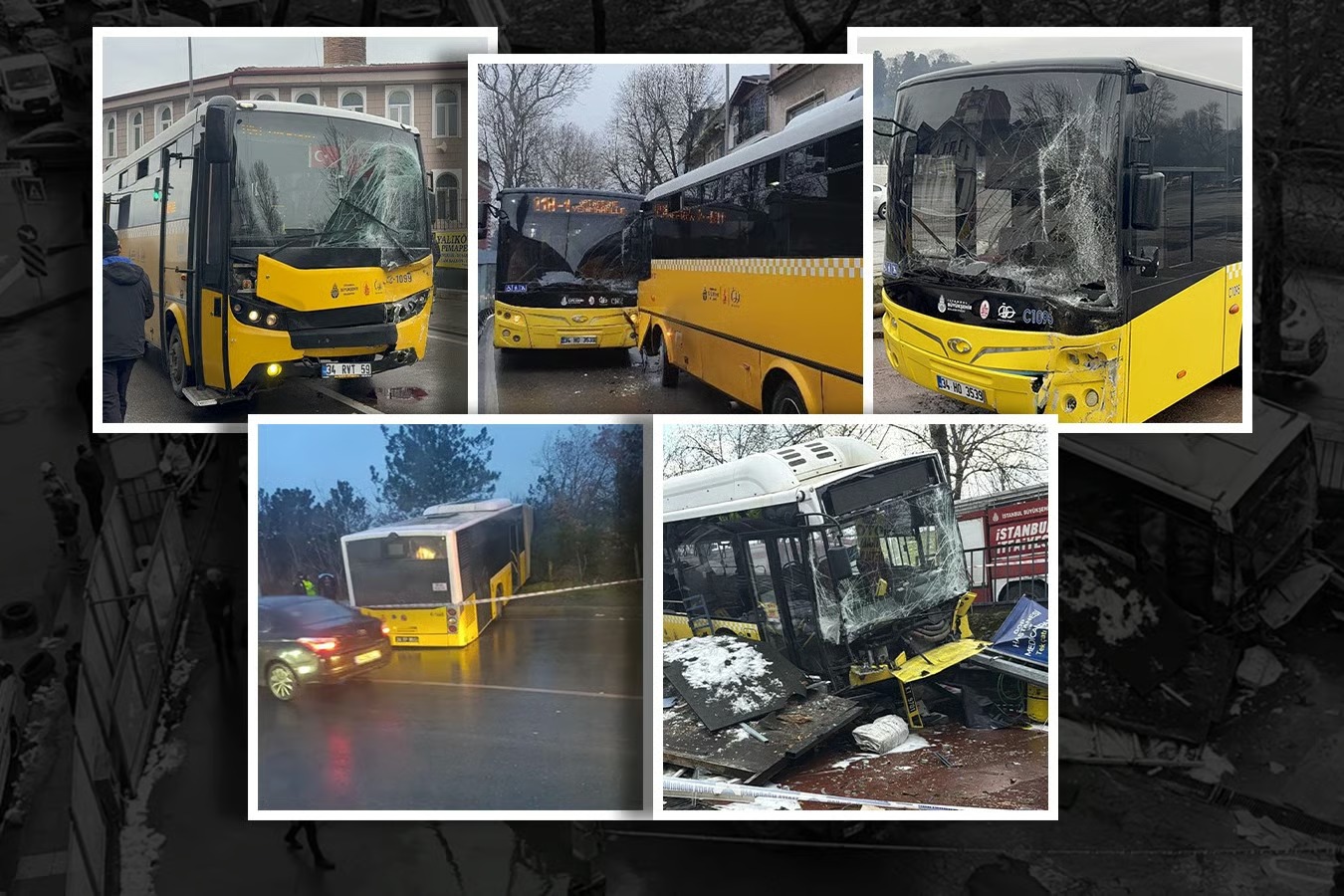 İstanbul’un ulaşım hattı, 'Kaza' hattına döndü