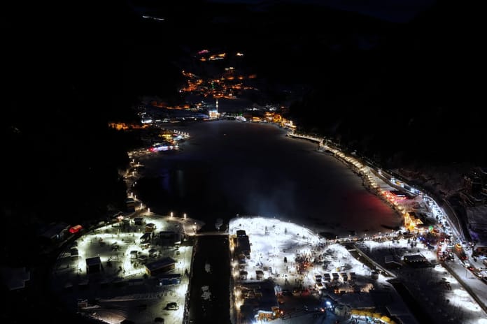 Uzungöl'ün büyüleyen gece çekimleri