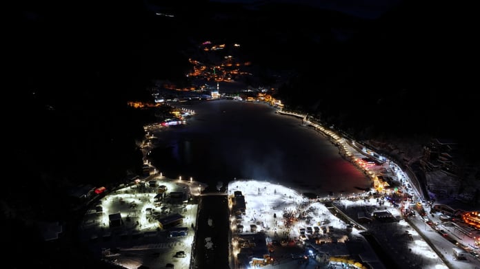 Uzungöl'ün büyüleyen gece çekimleri