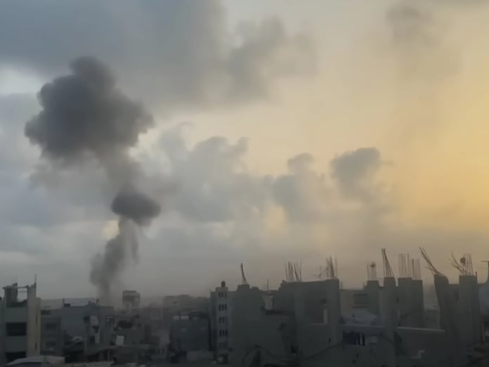 Gazze sosyal medyasında Han Yunus dehşeti: Yarım saat kıyamet günü yaşadık