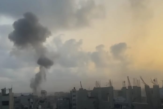 Gazze sosyal medyasında Han Yunus dehşeti: Yarım saat kıyamet günü yaşadık