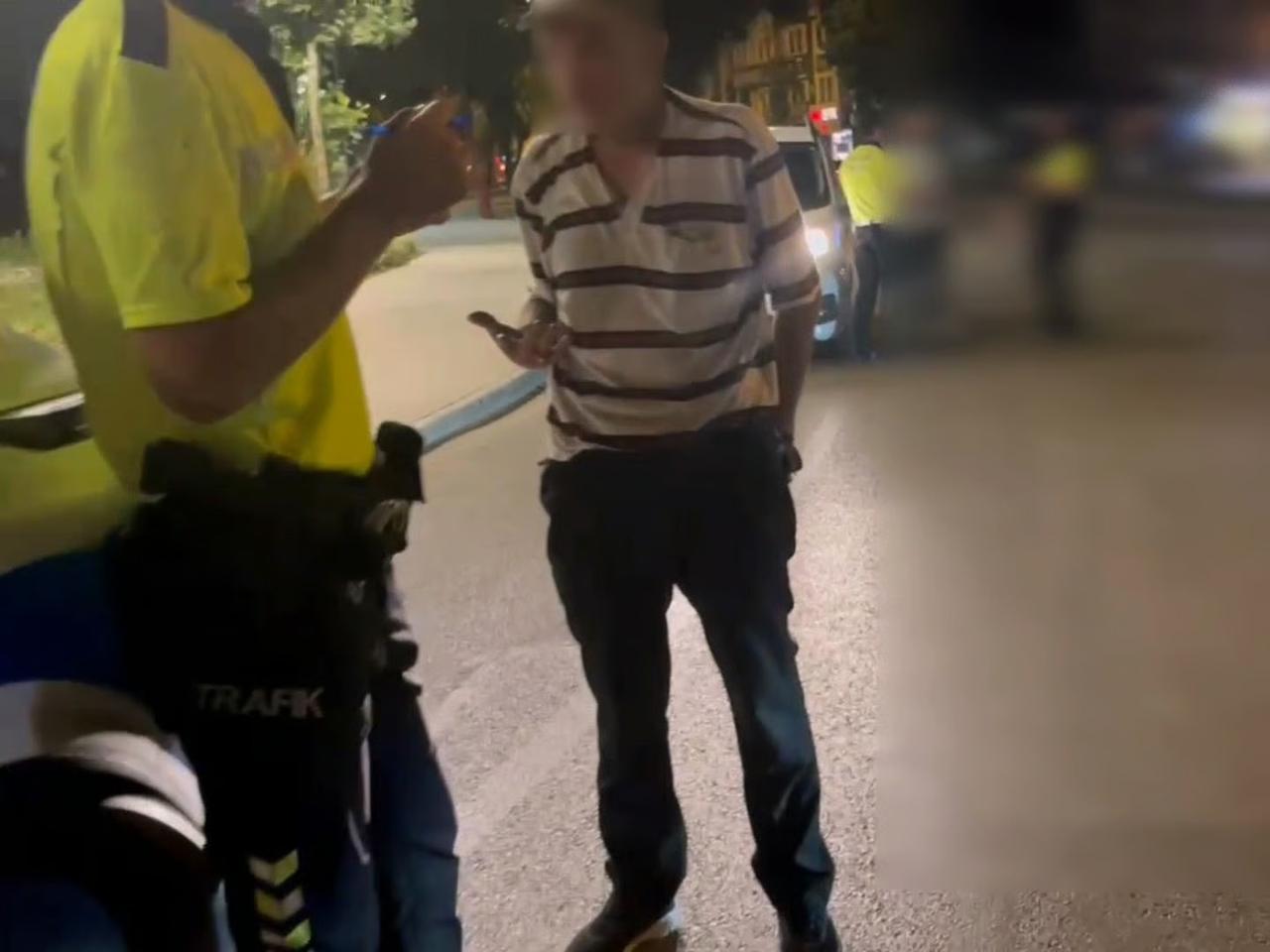 Alkollü bisiklet kullanan sürücüye 9 bin TL ceza kesildi