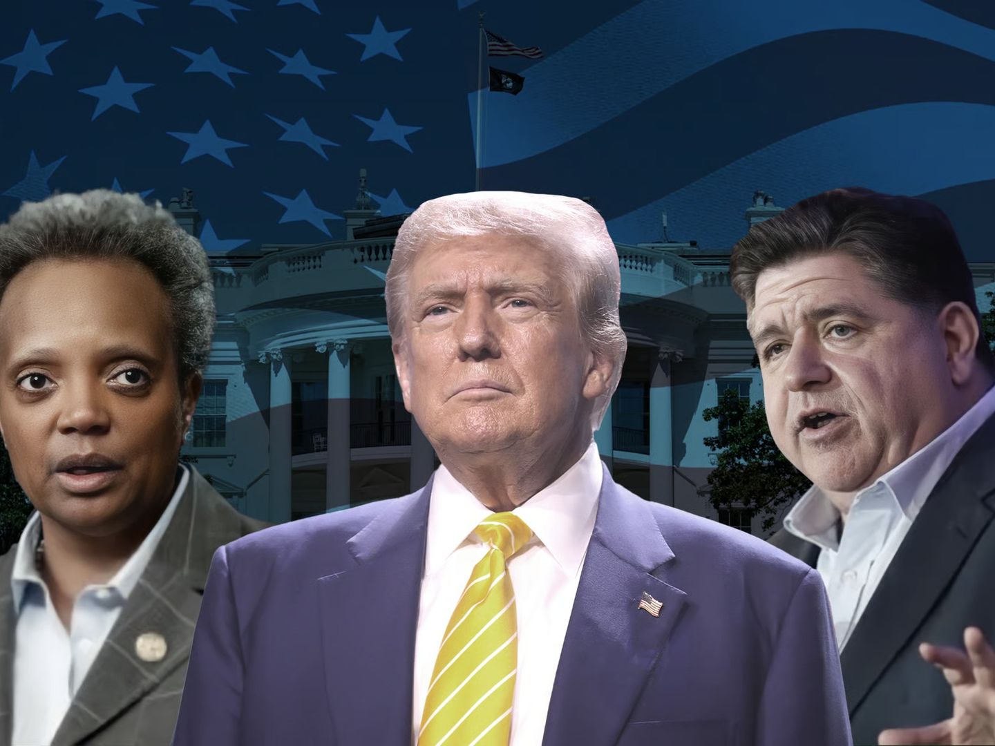 Trump’tan Chicago ve Illinois yönetimine hapis çağrısı
