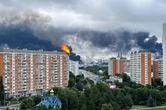 Ukraine Launches Largest Moscow Drone Attack in Two Years