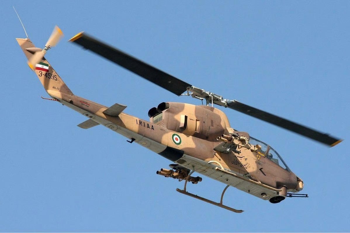Military Helicopter Crashes in Central Iran, Four Dead