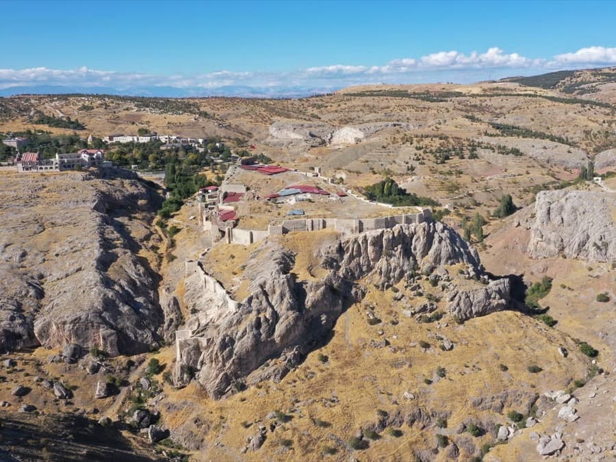 Harput Kalesi'nde Roma dönemine ait gizli geçit