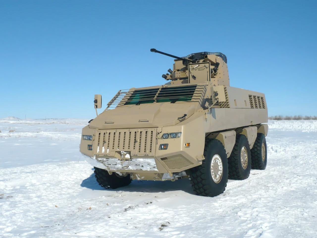 Barys 6×6 zırhlı araç seri üretime girdi
