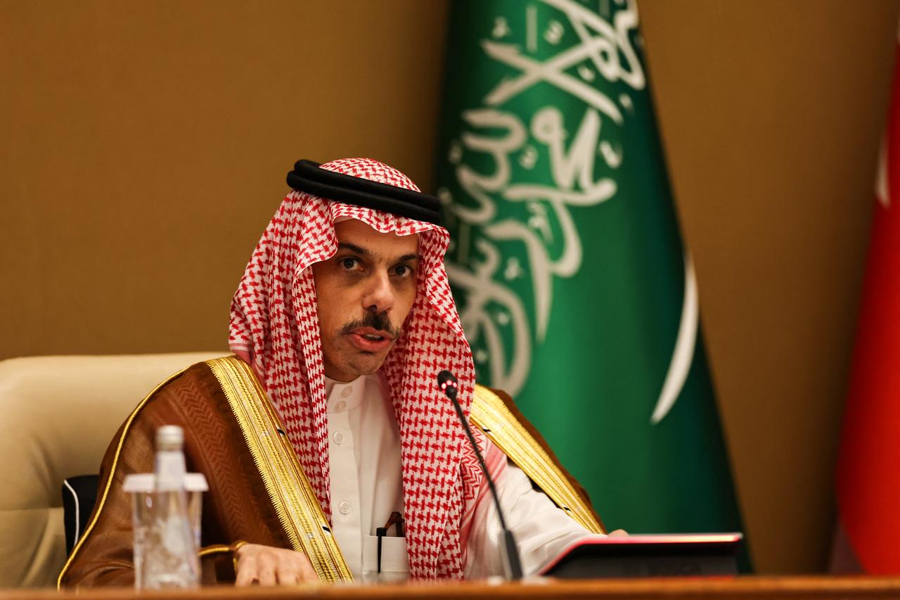 Suudi Arabistan Dışişleri Bakanı Faysal bin Farhan'ın Filistin'e ziyareti engellendi. (Reuters)