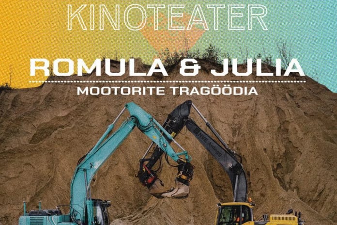 "Romeo ve Juliet"i oyuncular değil kamyonlar sahneledi