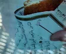 Kur’an sayfaları tost kağıdı yapıldı