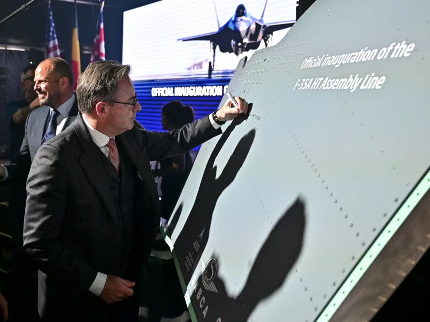 Belçika, F-35 üretiminde yeni dönemi başlattı