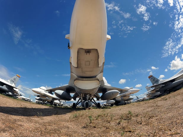 ABD, hurdaya ayrılmış F-16’ları Ukrayna’ya yedek parça olarak gönderiyor