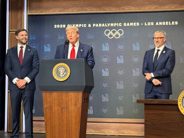 Trump, 2028 Los Angeles Olimpiyatları'na katılacak trans sporcular için sıkı test şartı getirdi