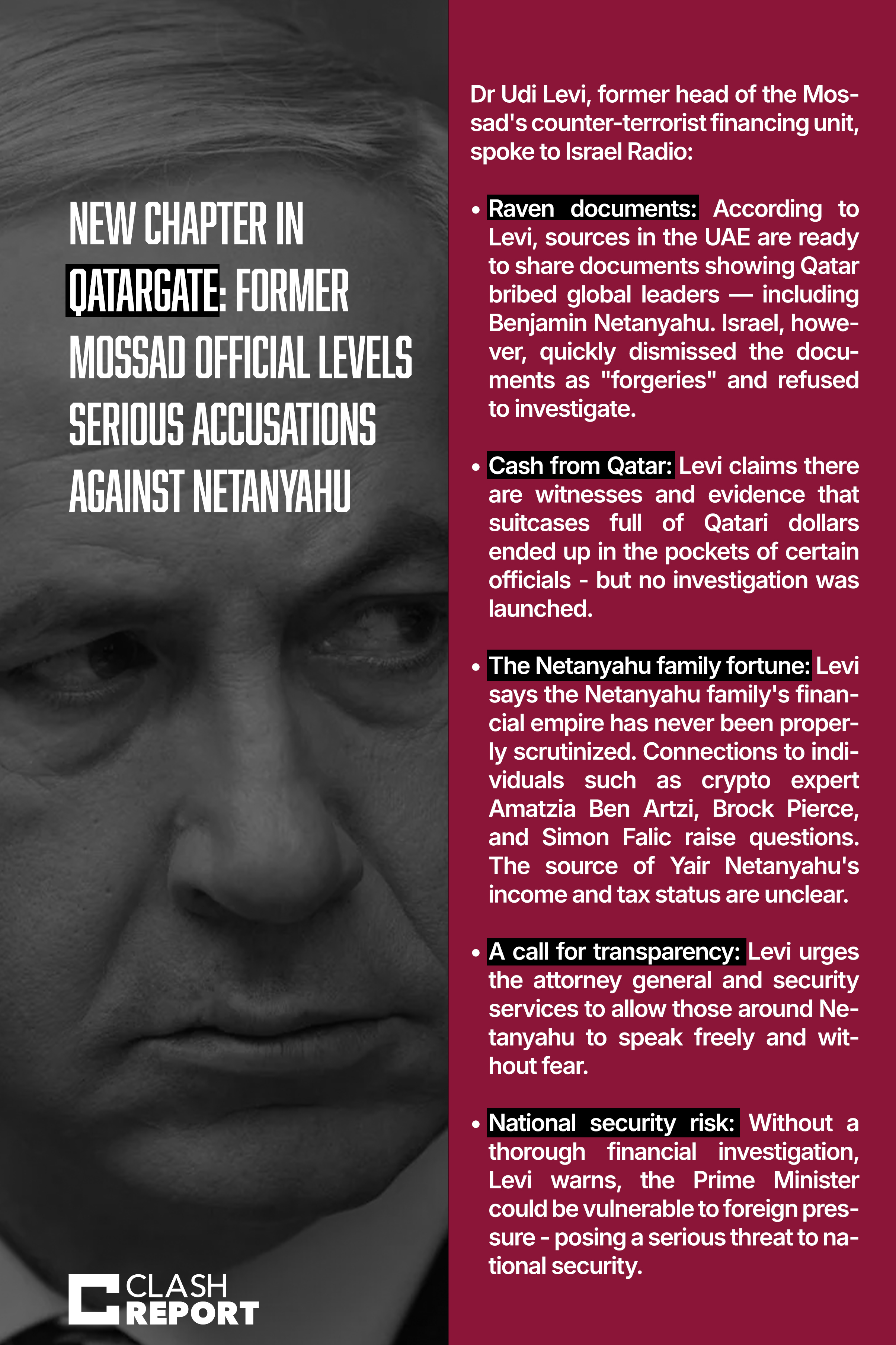 ISRAEL: NEW CHAPTER IN QATAR