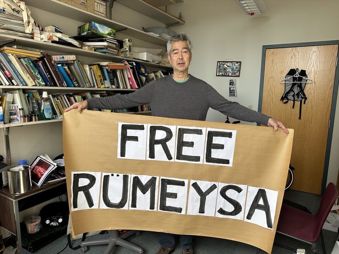 ABD'li profesör Rümeysa Öztürk'e özgürlük talebiyle açlık grevinde