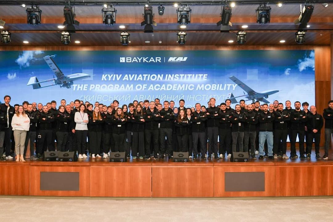 Ukraynalı öğrenciler BAYKAR’da staj yaptı