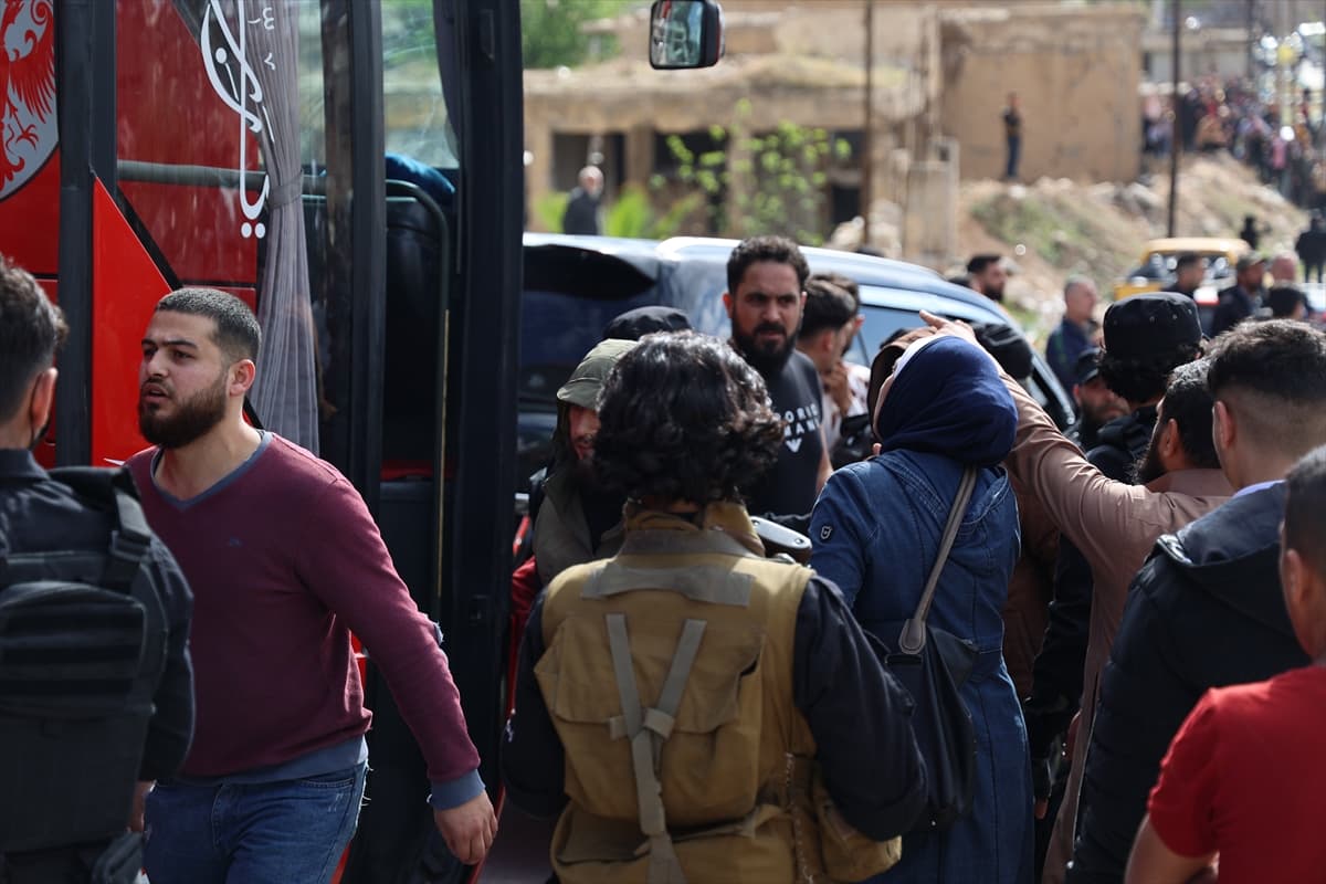Halep'te PKK/YPG'nin kaçırdığı 100 kişi serbest bırakıldı