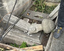 Şehzadebaşı Camii'nin tahrip edilmesine vatandaş tepki gösterdi