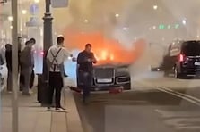 Rusya Devlet Başkanı Putin'in limuzini patladı