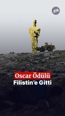 Oscar Ödülü Filistin'e gitti