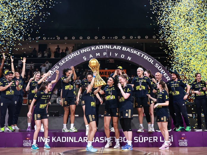 Kadınlar Basketbol Süper Ligi'nde şampiyon Fenerbahçe