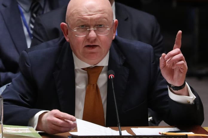 Rusya'nın BM Temsilcisi Nebenzia'dan Ukrayna'ya enerji altyapısı ateşkesini ihlal suçlaması