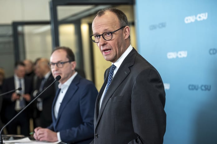 Almanya'da Friedrich Merz Yeşiller ile savunma bütçesi konusunda anlaştı