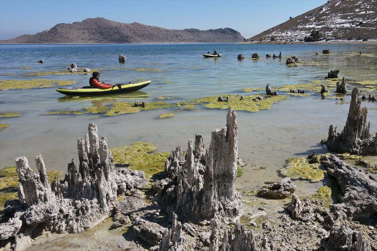 Van Gölü'nde yeni turizm odağı: Dikit