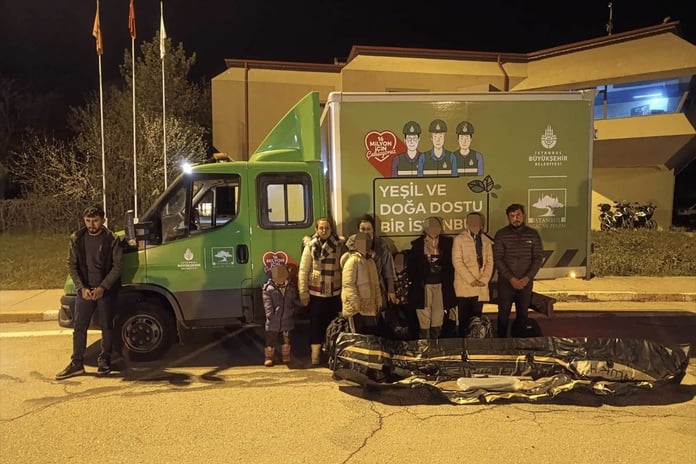 İBB aracıyla gerçekleştirilen göçmen kaçakçılığı ortaya çıktı