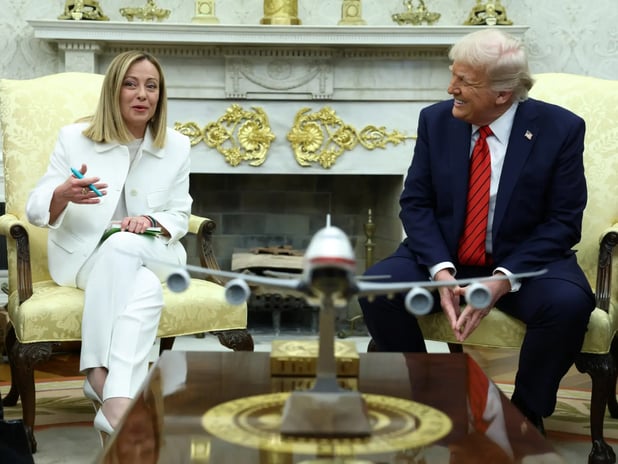 Trump ve Meloni'den Oval Ofis'te kritik zirve