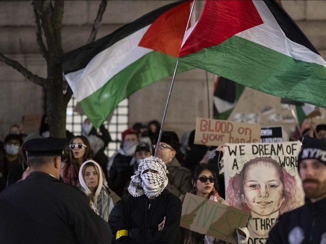 ABD'de Filistin'e destek gösterilerine katılan Türk gözaltına alındı