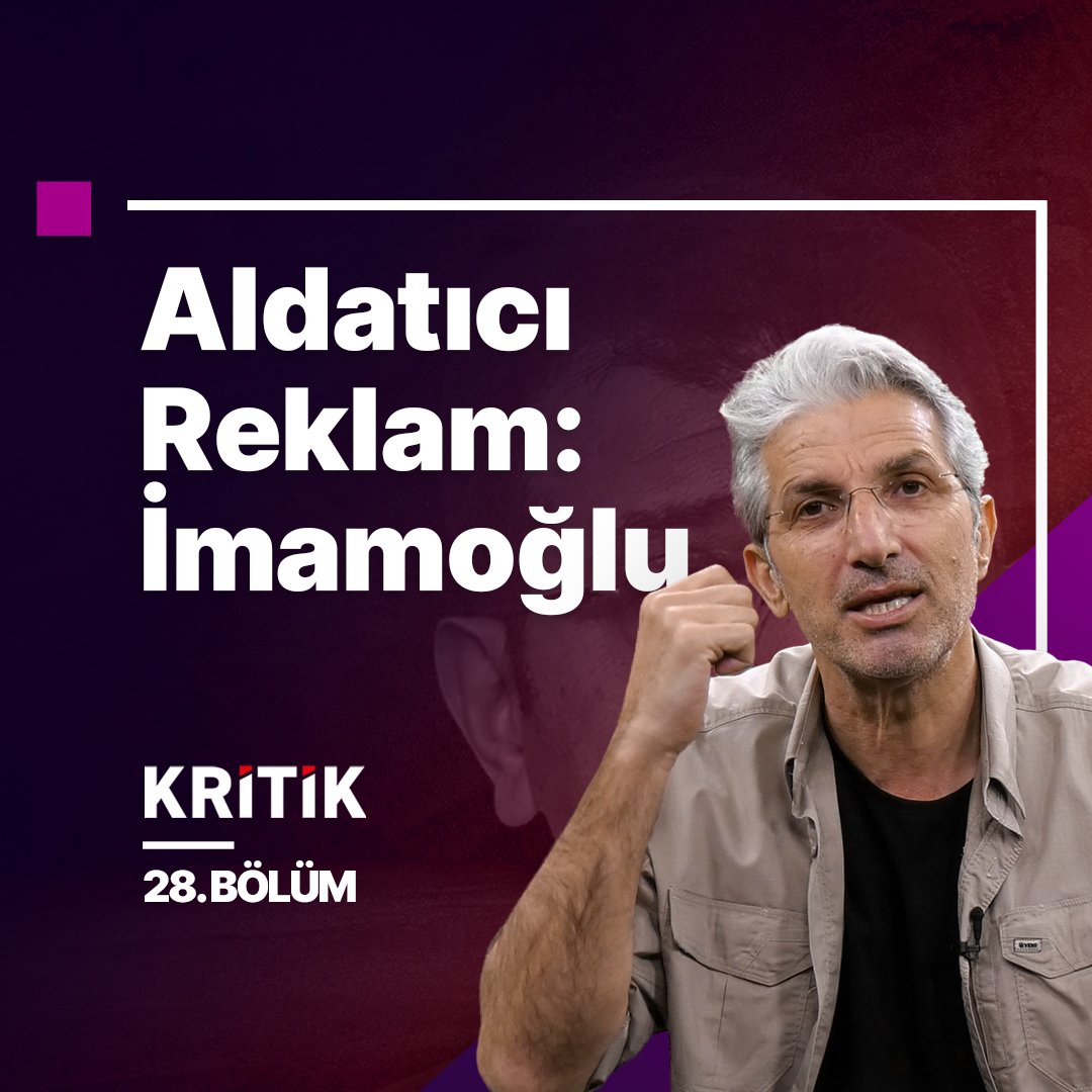 Aldatıcı Reklam Ekrem İmamoğlu | Nedim Şener ile Kritik 28