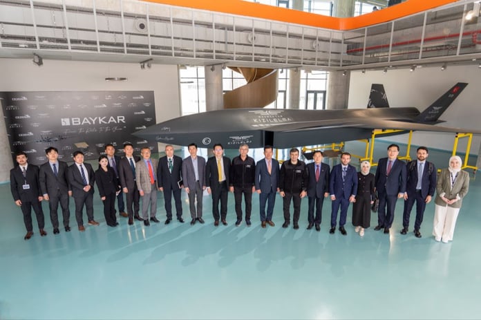 Güney Kore heyetinden BAYKAR çıkarması