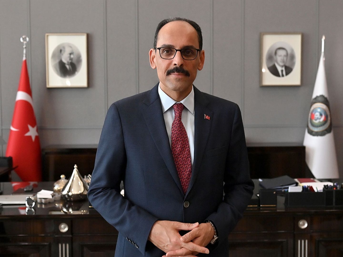 MİT Başkanı Kalın Hamas Şura Meclisi Başkanı ile görüştü