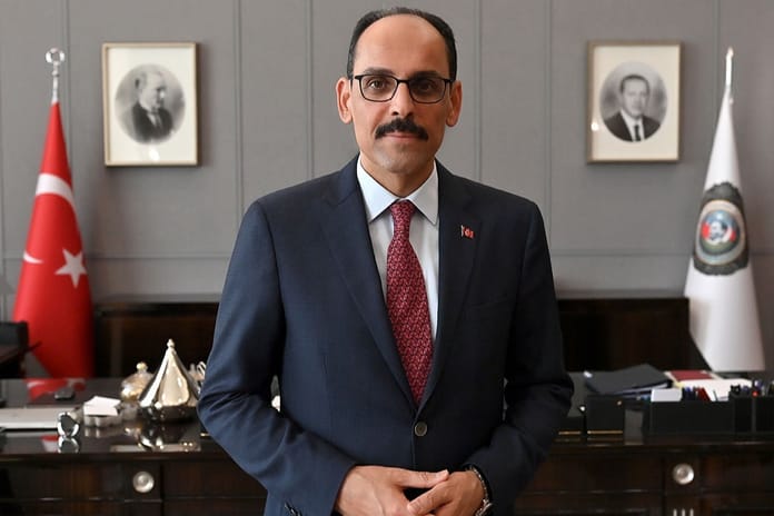 MİT Başkanı Kalın Hamas Şura Meclisi Başkanı ile görüştü