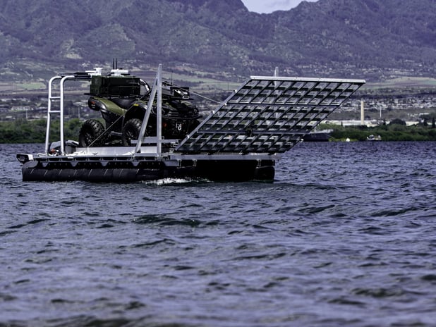 ABD Ordusu ikmal görevi için insansız deniz aracı test ediyor