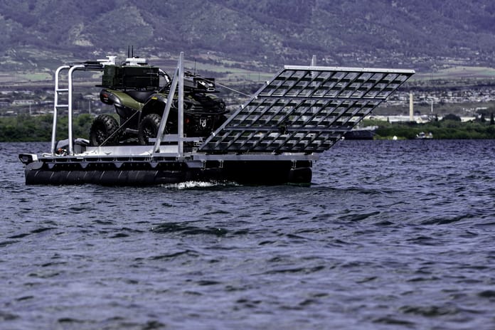 ABD Ordusu ikmal görevi için insansız deniz aracı test ediyor