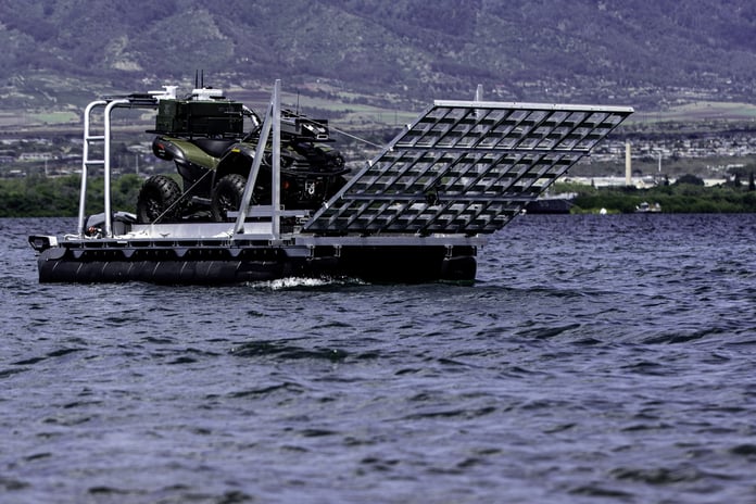 ABD Ordusu ikmal görevi için insansız deniz aracı test ediyor