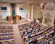 Gürcistan'da parlamentodan Yabancı Temsilciler Yasası'na onay