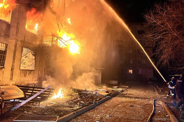 Rusya, Ukrayna'nın Dobropillya kentine saldırı düzenledi