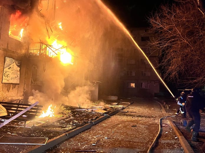 Rusya, Ukrayna'nın Dobropillya kentine saldırı düzenledi