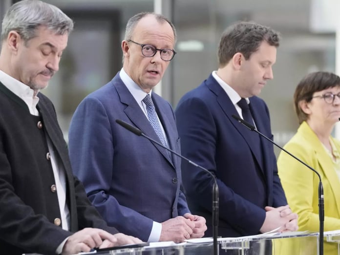 Almanya'da koalisyon hükümetinin kurulması için görüşmeler başladı