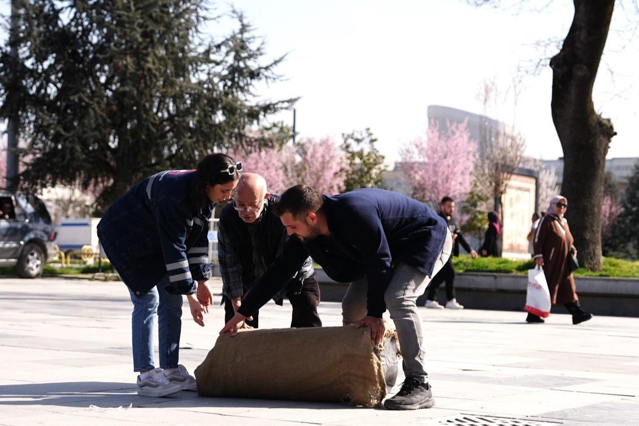 Zaferin 110. yıl dönümünde 200 kilogramlık sosyal deney