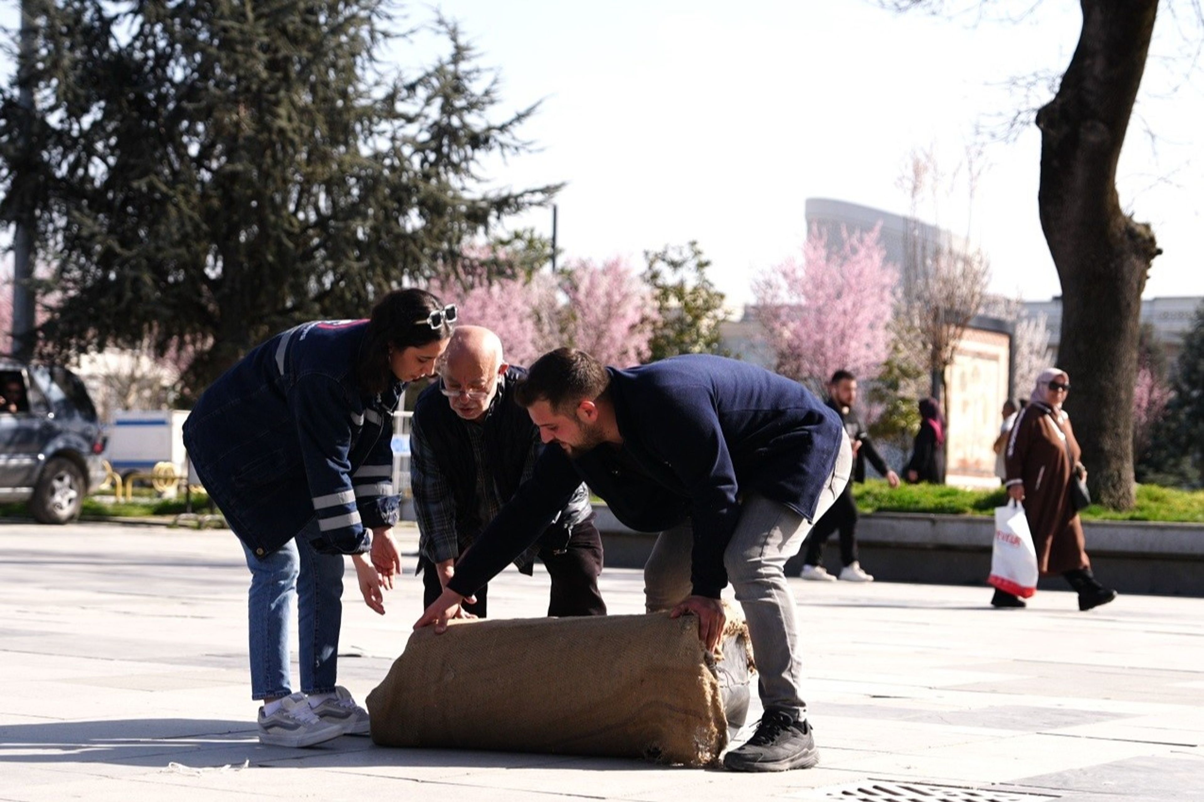Zaferin 110. yıl dönümünde 200 kilogramlık sosyal deney