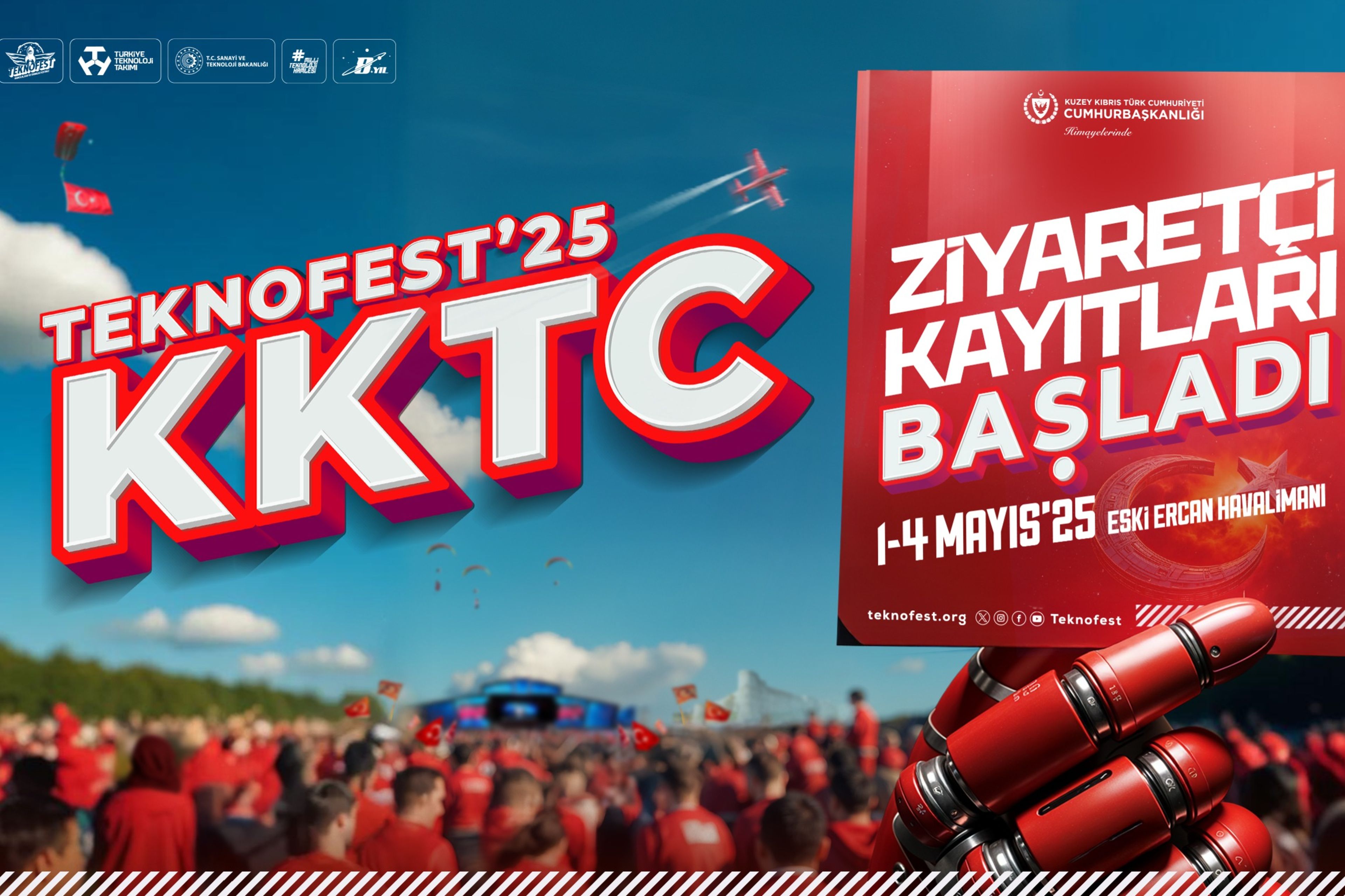 TEKNOFEST coşkusu bu kez KKTC’de yükselecek!