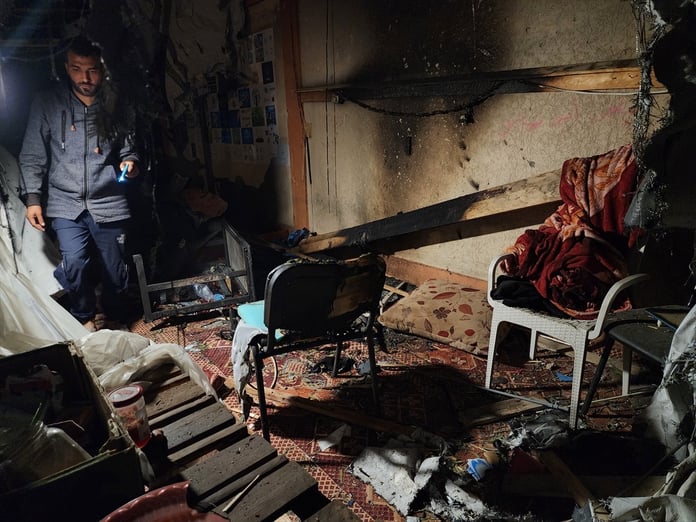 İsrail'den gazetecilerin çadırına kanlı saldırı