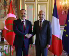 Dışişleri Bakanı Hakan Fidan ile Fransız mevkidaşı Jean-Noel Barrot Paris'te görüştü