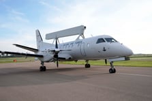 Ukrayna İsveç'ten Saab 340 AEW Havadan Erken İhbar uçağını teslim aldı